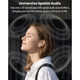 thumbnail image 6 of TOZO NC20 Pro AI Translation Earbuds- 100+ Languages, Active Noise Cancelling Earbud, 80H, Hi-Res Audio, 6 Mics AI Clear Calls, Dual Pairing, In-Ear Detection, App-32EQ, Waterproof, Wireless Charging, 6 of 9