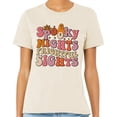 thumbnail image 2 of Spooky Nights Frightful Sights Shirt Unisex X-Large Natural, 2 of 5