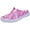 Pink-flower, variant on Women's Garden Clogs Shoes Casual Slipper Beach Sandals Anti- Pool Water Shoes Home Slippers Summer Footwear