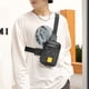 thumbnail image 4 of Bolso bandolera de nailon impermeable y bolso de pecho informal., 4 of 5