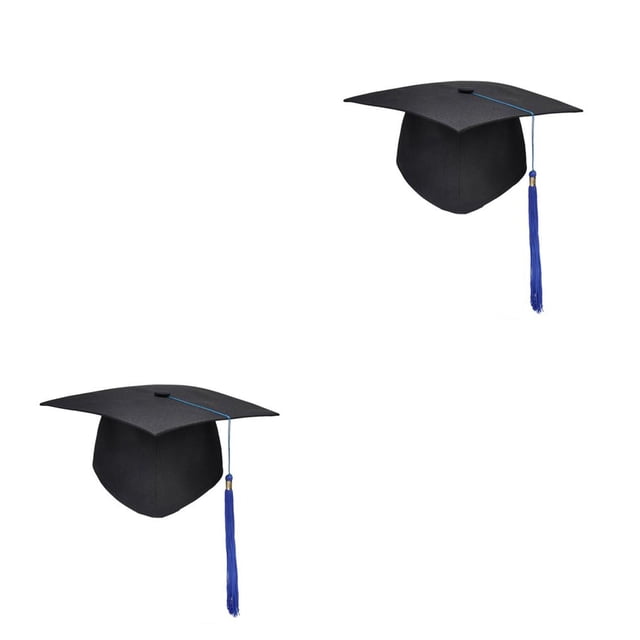 Minnieouse Escuela Graduación Borlas Cap Mortarboard University Bachelors Master Academic Hat #2 2piezas Minnieouse CBP016155