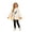 C-White, variant on Arlun Kids Halloween Hooded Capes Matching Solid Color Pants 2026 Spooky Season Dress up Cosplay Party Children 2 Piece Set Cute Ghost Cape with Sawtooth Hem I-White 150