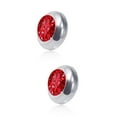 thumbnail image 2 of enjoywould 1 Paire de Clous d'Oreilles Sans Perçage Magnétiques en Acier Inoxydable Ronds avec Strass Colorés Intégrés pour Hommes et Femmes Bijoux de Mode, 2 of 5