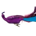 thumbnail image 2 of Northlight 14" Pink and Purple Jeweled Peacock Clip-On Christmas Ornament, 2 of 5