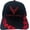 Red/Black, variant on C8 Corvette Bad Vette Hat - Adjustable 3-D Embroidered Cap - Officially Licensed by GM US, Alpha, One Size, Red/Black