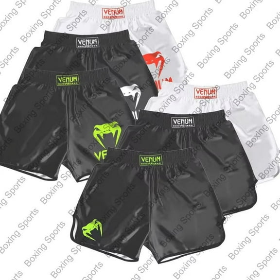 MMA Boxing Shorts Men's Quick Drying Muay Thai Training Short Pants Gym Fitness Fighting Sports Shorts Sweatpants Exercise