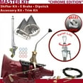 thumbnail image 1 of American Shifter  TH200 Shifter Kit Chrome 10 in. E Brake Cable Trim Kit Dipstick for EFD47, 1 of 1
