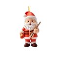 thumbnail image 2 of 2026 Christmas Home Party Decoration Christmas Figure Hanging Ornaments Musical Style Pendants For Xmas Tree Home Holiday Decoration Christmas Celebration Party Supplies, 2 of 7