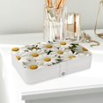 thumbnail image 6 of Daisy Portable PU Leather Necklace Organizer with Removable Compartment and Jewelry Boxes - Necklace Holder/Jewelry Box, 6 of 6