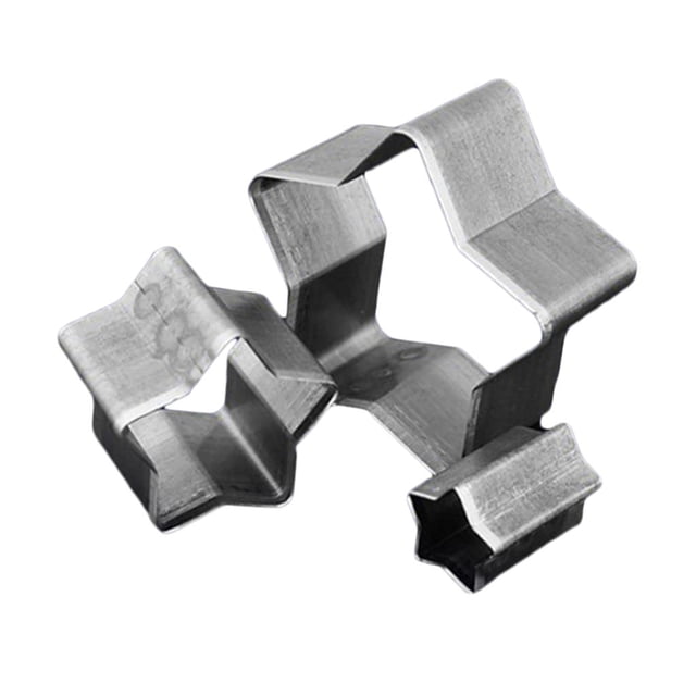 Rongfmy 3x Leathercraft Punch Die Leather Embossing Punching Shapes