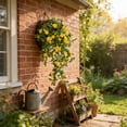 thumbnail image 4 of Daisys Wall Mounted Floral Arrangement Faux Hanging Flower Bouquet For Porch And Courtyard Decoration, 4 of 6