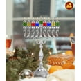 thumbnail image 4 of Velas de aceite precargadas con luces Ohr de colores Ner Mitzvah Hanukkah, tamaño pequeño, 44 ​​por paquete. Quemaduras Aprox. 1 1/2 horas, 4 of 9