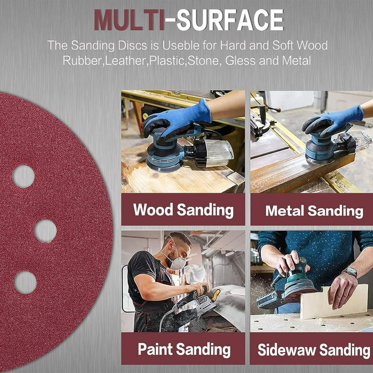 125mm sanding outlet discs 180 grit