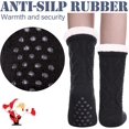thumbnail image 3 of Womens Slipper Socks Winter Warm Fleece Lined Socks Cozy Soft Thick Fuzzy Non Slip Indoor Christmas Socks, 3 of 6