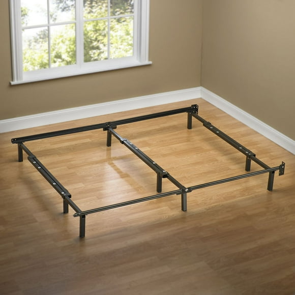 Zinus Compack Adjustable Metal Bed Frame, Universal Fit Full to King
