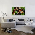 thumbnail image 2 of ARTCANVAS Koi Carp Fish Asia Pond Water Lilies Canvas Art Print - Size: 40" x 26" (0.75" Deep), 2 of 9
