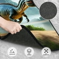 thumbnail image 3 of Fotbe Lake Forest Dinosaur A Juego de 4 Tapetes para Auto con Estampado – Alfombrillas de Goma Reforzada, Diseño Antideslizante, Protección para Todo el Año – Vehículos, Autos, Camionetas y SUVs, 3 of 7