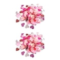 thumbnail image 4 of Kearding Amor Corazones Confeti Atmósfera Boda Adorno Ligero Globo Relleno Papel Celebración Compromiso Rosa + Rosa Rojo + Rojo rosa + rosa rojo + rojo 2piezas, 4 of 6