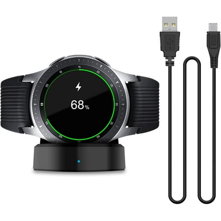 Updated Charger Compatible with Samsung Galaxy Smart Watch 42mm 46mm, Replacement Charging Dock Cradle Only for Samsung