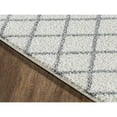 thumbnail image 4 of LBaiet 2' x 3' White and Gray Boho Geometric Rectangular Area Throw Rug, 4 of 4