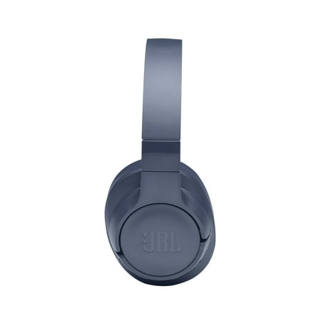 JBL - Tune 760NC Wireless Noise Cancelling Over-Ear Headphones - Blue