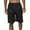 Black, variant on J. METHOD Men's Basketball Shorts Solid Plain Mesh Regular Fit Comfy Gym Workout Active Pants NEMP26 Black S