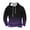 Purple-Sweatshirts, variant on Namayuj Men's Hoodies Trendy Gradient Hooded Sweatshirt Lightweight Sweater Tops Work Long Sleeve Shirts with Pcokets