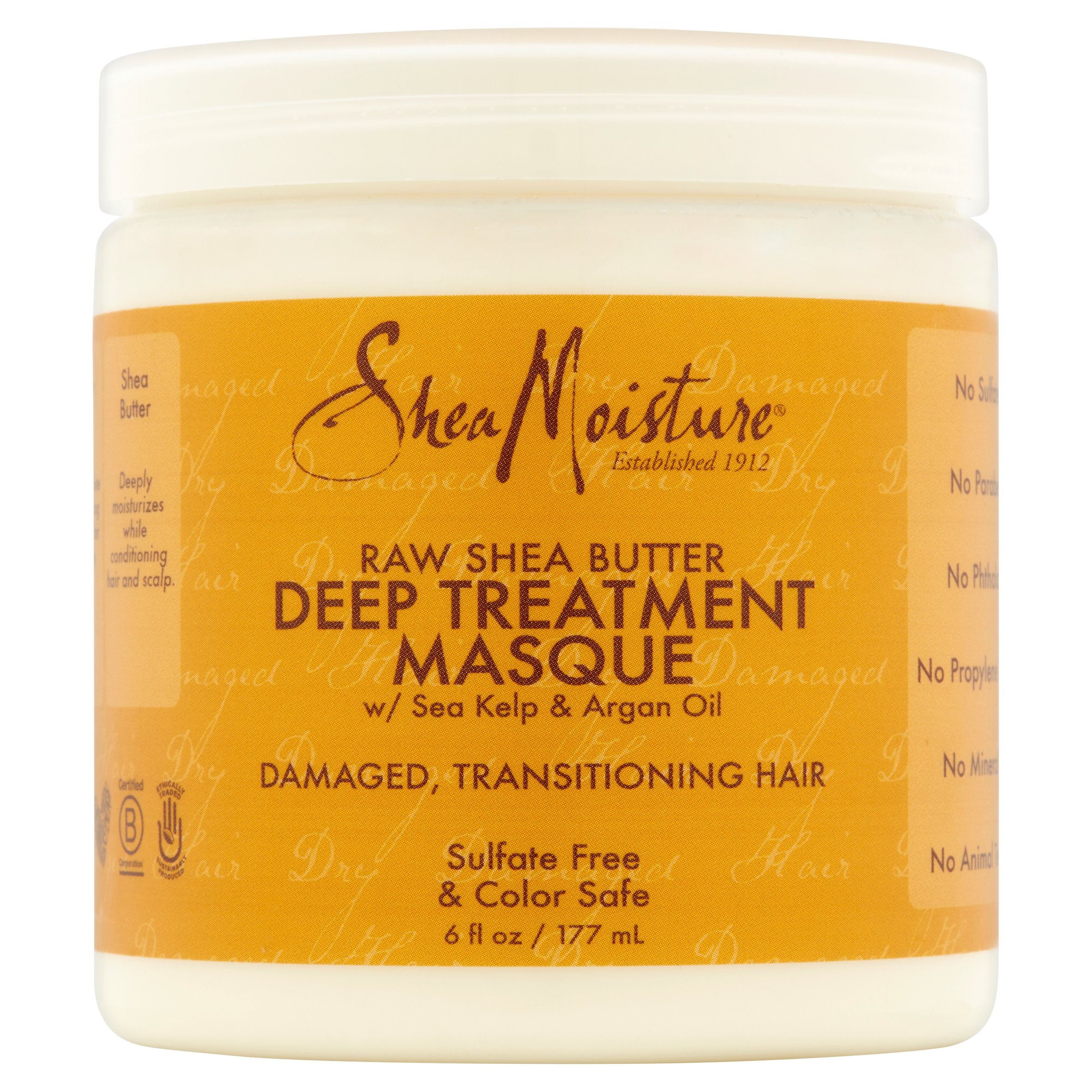 Shea Moisture Raw Shea Butter Deep Treatment Masque 6 Oz