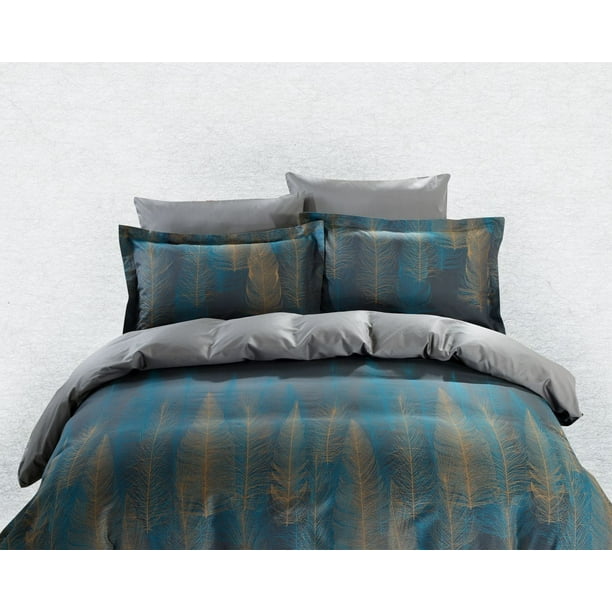 Duvet Cover Sheets Set, Dolce Mela Voluptuous Queen Size Bedding