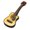 Acoustic guitar, variant on 1:12 Doll House Mini Furniture Miniature Musical Instrument Pocket Musical Instrument Guitar Bass Model