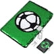 thumbnail image 5 of BRIGHTFUFU Notebook de lentejuelas Notebook de patrones de fútbol reversible con bloqueo y llaves diario diario diario diario de cuaderno para niños y adultos, 5 of 7