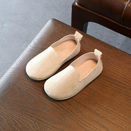 

Malisata Autumn Kids Flock PU Leather Casual Shoes Boys Loafers All Sizes Boys Girls Slip-on Soft Breathable Shoes