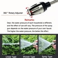 thumbnail image 2 of High-Pressure Multi-Functional Car And Motorcycle Wash Water Gun, Durable Plastic Body, Garden Hose With Adjustable Nozzle, Powerful Spray Gun For Bicycle/Vehicle/Outdoor Cleaning/Garden Watering., 2 of 8