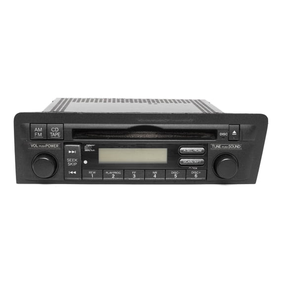 Restored 2004-2005 Honda Civic Radio AM FM Radio CD Code 39101-S5A-A210-M1 Face 2TCA (Refurbished)