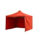 thumbnail image 1 of Toldo Plegable Carpa 3x3 Onof Reforzado Paredes Impermeable Rojo, 1 of 6