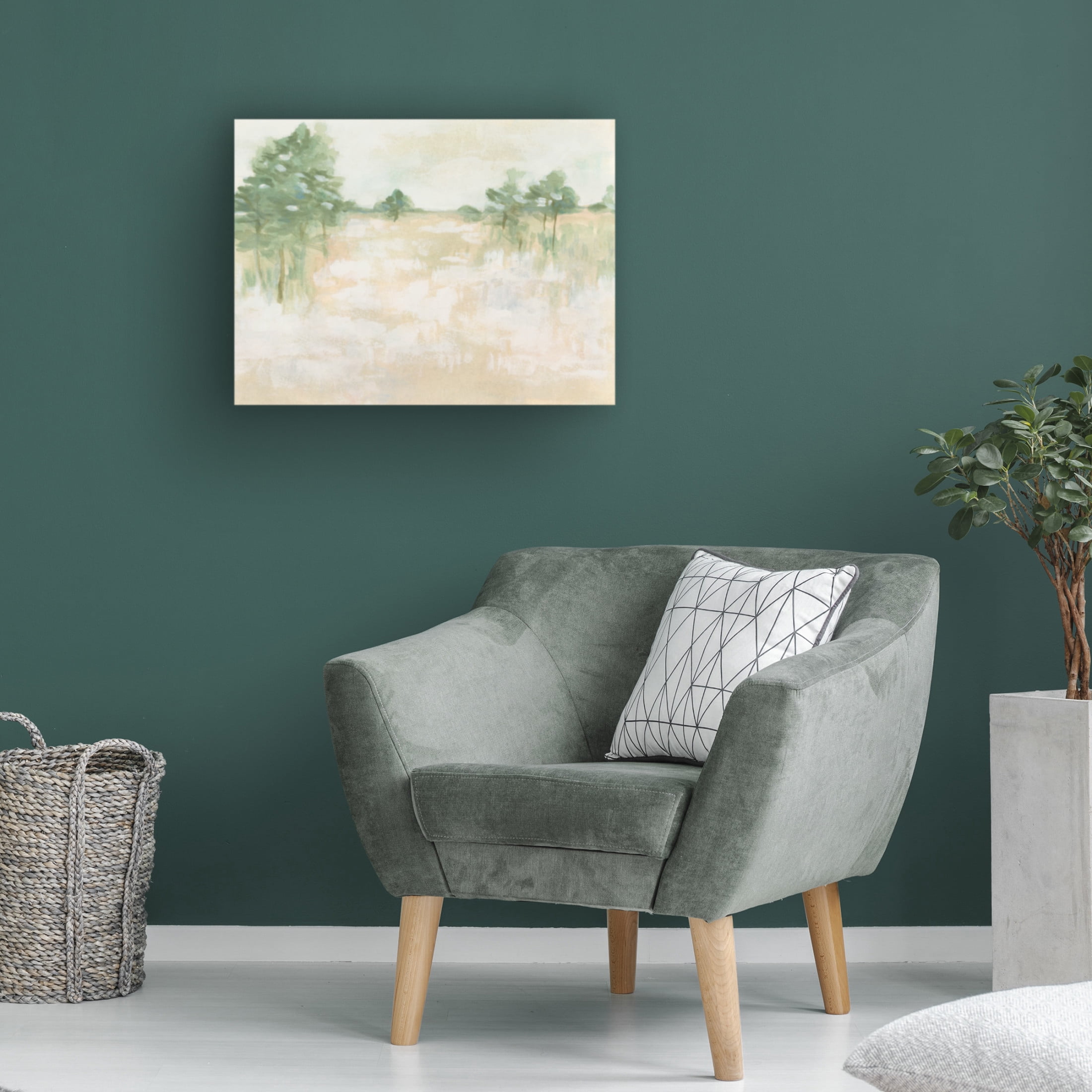 Trademark Fine Art June Erica Vess  Soft Focus Field I Canvas Wall Art