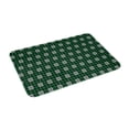 thumbnail image 2 of Fotbe Extra Durable Door Mat - Dirt Trapping Outdoor Welcome Mats - Non-Slip Outdoor Door Mats - Low Profile Front Door Mat - Indoor (16" x 24", Green Buffalo Plaid Merry Christmas ), 2 of 8