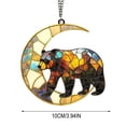 thumbnail image 6 of Bear Suncatcher Acrylic 2D Grizzly Bear Moon Window Hanging Art for Cabin Decor, Rustic Wildlife Gift for Outdoors Lovers Forest Animal Window Ornament, Nature Lover Gift for Outdoors Enthusiastst, 6 of 6