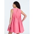 thumbnail image 3 of Free Assembly Women's Sleeveless Pleated Mini Dress, Sizes XS-XXL, 3 of 5
