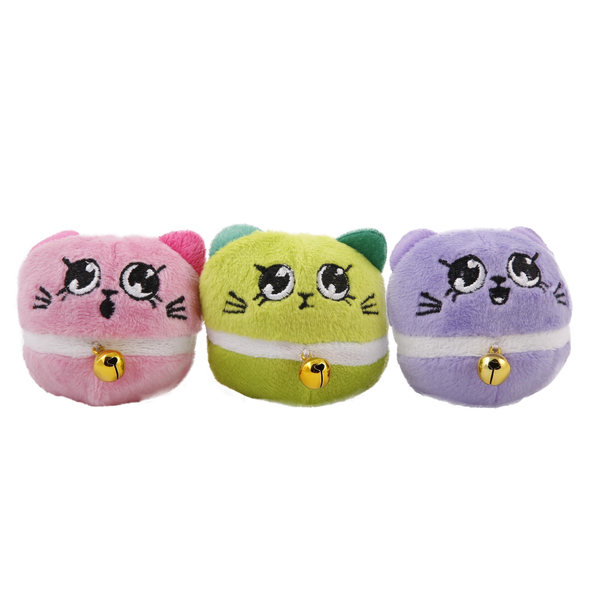 Hartz Cattraction Macaron Mice with Silver Vine and Catnip Cat Toy, 2 Pack