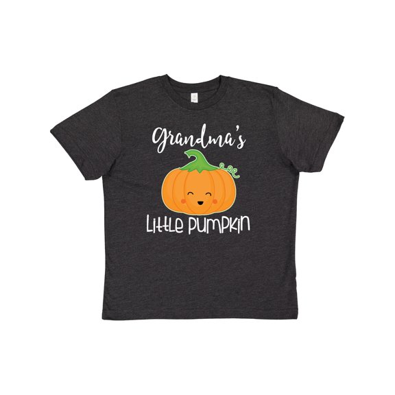 Inktastic Grandma Little Pumpkin Halloween Youth T-Shirt