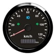 thumbnail image 2 of 125KMH 85mm meter Gau Pulse meter 200KMH Odometer Pulse Signal With Indication Light For Gasoline 12V 24V ,Universal Compatibility, 2 of 7
