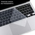 thumbnail image 1 of Funda de teclado ultrafina para MacBook Air de 13 pulgadas modelo A2179 de lanzamiento 2020 con Touch ID, accesorios para MacBook Air de 13 pulgadas, piel protectora suave al tacto, 1 of 1