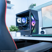 iBUYPOWER Slate MESH Gaming PC Desktop Computer Intel Core i7 14700F CPU, NVIDIA GeForce RTX 4060 8GB GPU, 32GB DDR5 RGB 5200MHz RAM, 1TB SSD, Windows 11 Home,Gamer Keyboard and Mouse-SMI7N4601