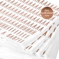 thumbnail image 4 of Koyal Wholesale We're Having a Baby Funny Quotes Cocktail Napkins, Rose Gold Foil, Bulk 50 Pack Count 3 Ply Napkins, 4 of 5