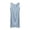 j32-Light Blue, variant on LIIPEE Womens Summer Nightgown Casual V Neck Ruffle Sleep Dress Ladies Cozy Everyday Sleepwear