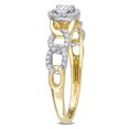 thumbnail image 3 of Everly Women's Diamond 10K Yellow Gold Engagement Ring, 3 of 7