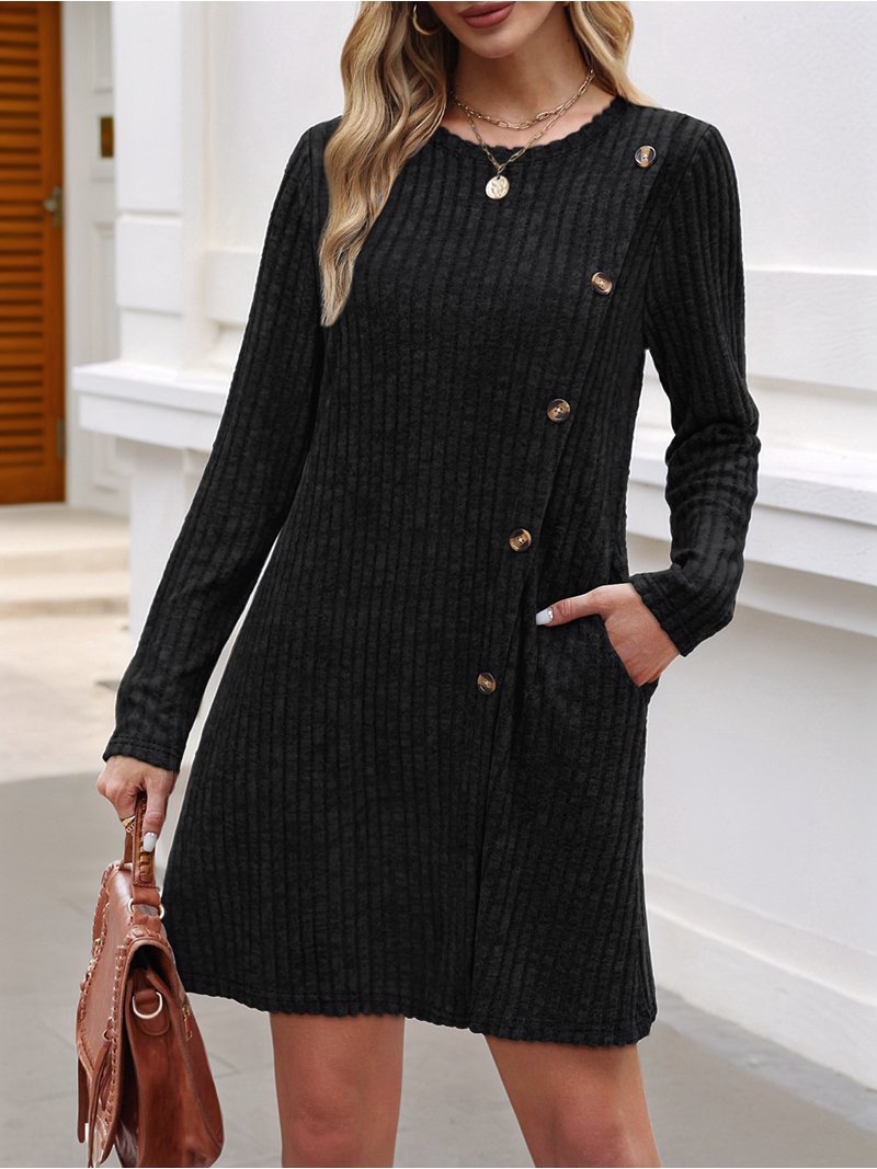 long sleeve tunic sweater dress Garvee Women's Elegant Turtleneck Sweater Dress Long Sleeve Knit Tunic Mini Dress A Line Pullover Dress Dark Green X-Large