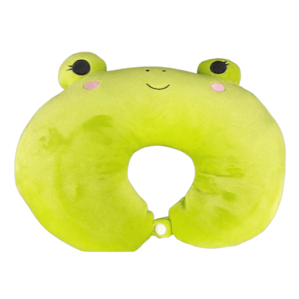 Squishmallows Wendy the Frog Neck Pillow