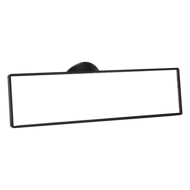 Espejo interior, 360 de Rotación Copa de succión Retrovisor Espejo Amplio Ángulo 8.27x1.97 Pulgadas Fuerte Rodamiento de ImpactO Conducción Más Segura para Automóviles